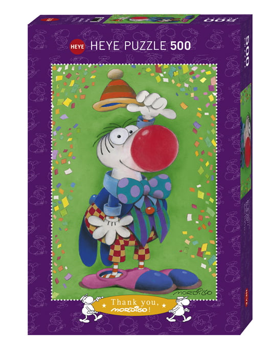 Mordillo - Thank You 500 Piece Puzzle - Heye
