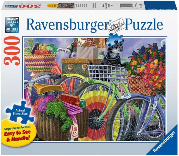 Bicycle Group 300 Large Piece Format Jigsaw Puzzle - Ravensburger