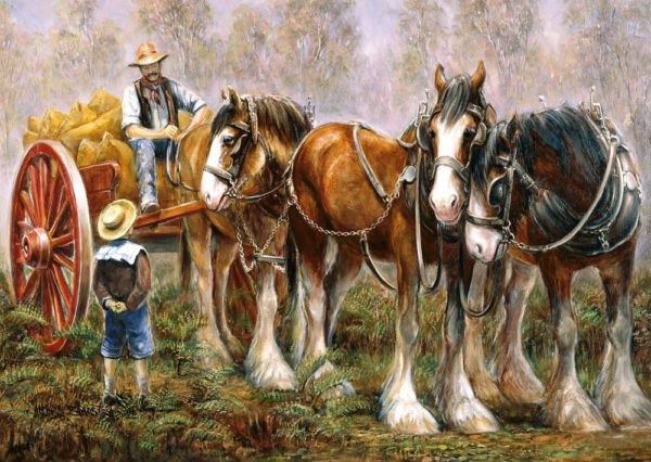 Working legends - Can I come Too 500 XL Piece Puzzle - Holdson