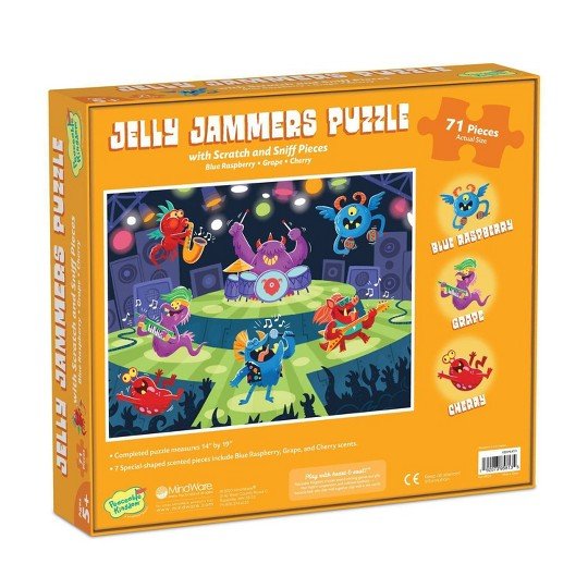 Scratch and Sniff Puzzle - Jelly Jammers - Peaceable Kingdom