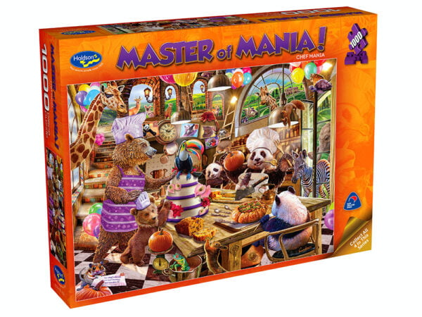 Master of Mania - Chef Mania 1000 Piece Puzzle - Holdson