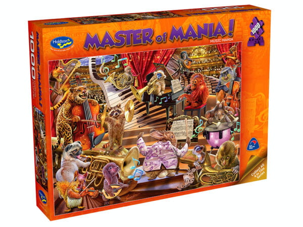 Master of Mania - Music Mania 1000 Piece Puzzle - Holson