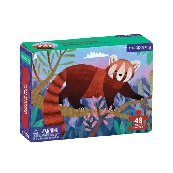 Mini Puzzle - Red Panda 48 Piece - Mudpuppy
