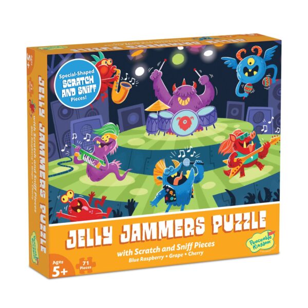 Scratch and Sniff Puzzle - Jelly Jammers - Peaceable Kingdom