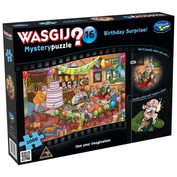 Wasgij Mystery 16 - Birthday Surprise 1000 Piece Puzzle - Holdson