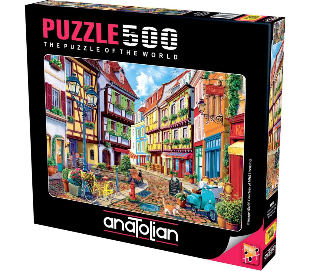 Anatolian - Cobblestone Alley 500 Piece Puzzle