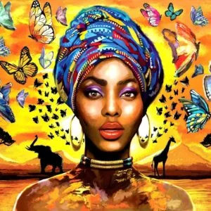 Delightful Woman 1000 Piece Jigsaw Puzzle - Anatolian