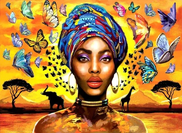 Delightful Woman 1000 Piece Jigsaw Puzzle - Anatolian