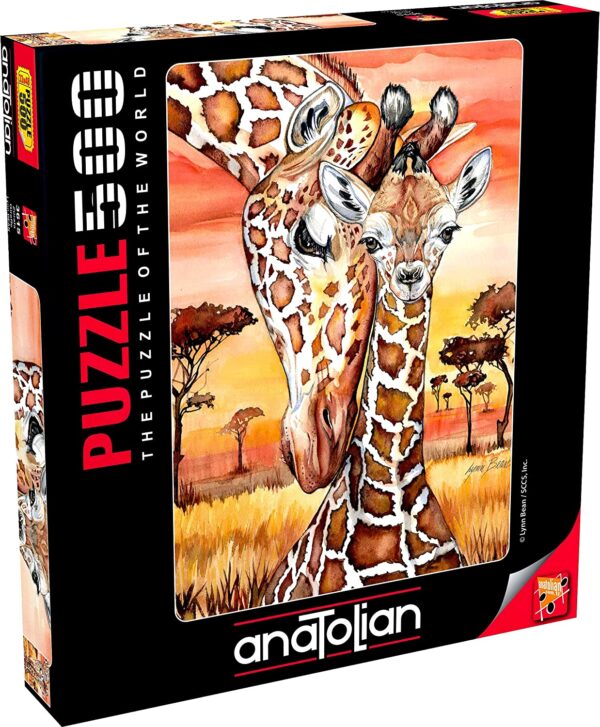 Giraffe 500 Piece Jigsaw Puzzle - Anatolian