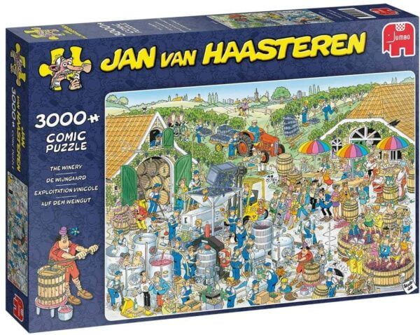 JVH The Winery 3000 Piece Jigsaw Puzzle - Jumbo