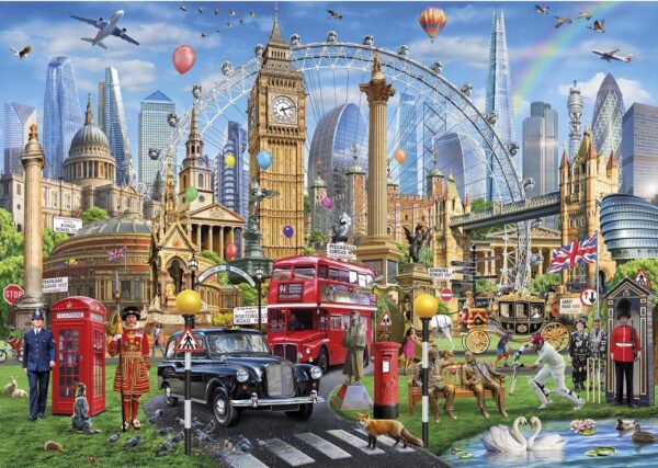 London Calling 1000 Piece Jigsaw Puzzle - Gibsons