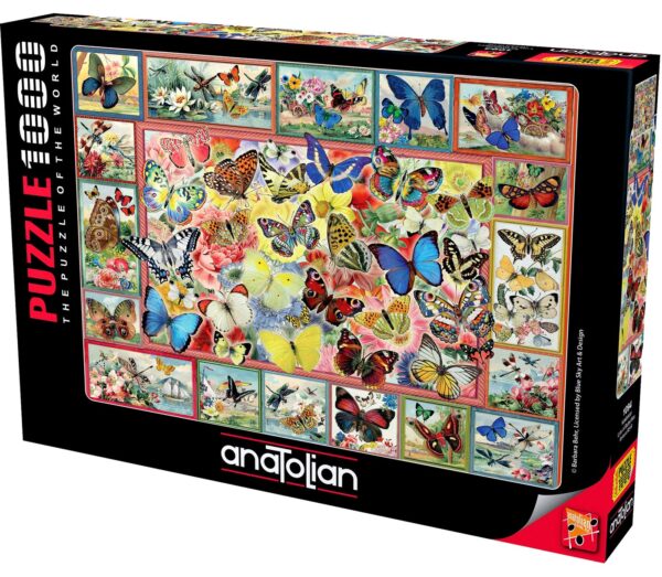 Lots of Butterflies 1000 Piece Jigsaw Puzzle - Anatolian