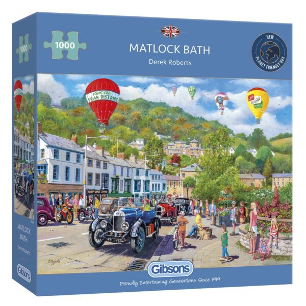 Matlock Bath 1000 Piece Jigsaw Puzzle - Gibsons