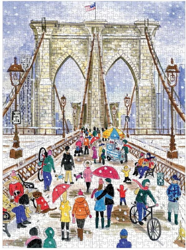 Michael Storrings - Brooklyn Bridge 1000 Piece Jigsaw Puzzle - Galison