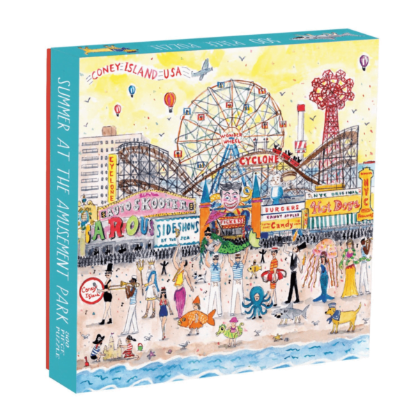 Michael Storrings - Summer At the Amusement Park 500 Piece Puzzle - Galison