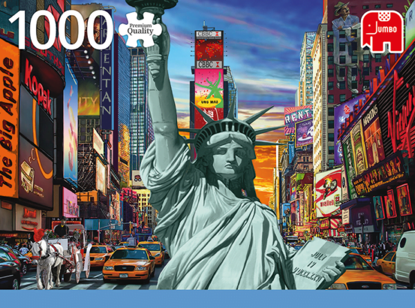 New York City 1000 Piece Jigsaw Puzzle - Jumbo