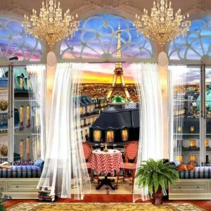 Paris Roof Terrace 1000 Piece Jigsaw Puzzle - Anatolian