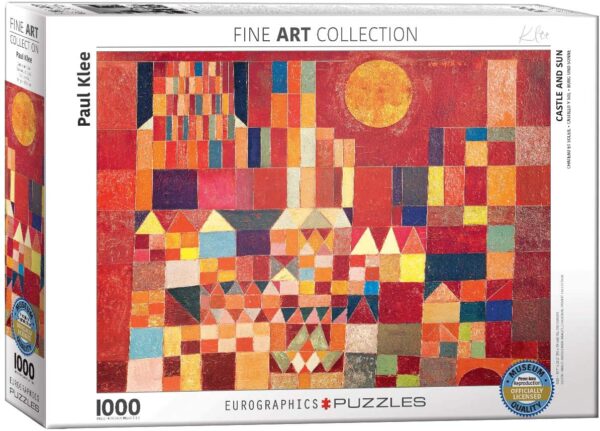 Paul Klee- Castle and Sun 1000 Piece Jigsaw Puzzle - Eurographics