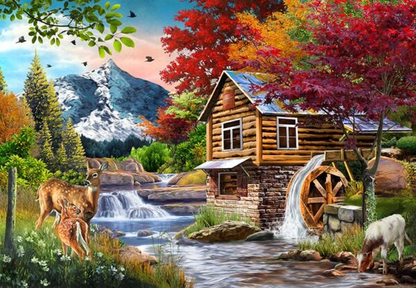 Perfect Places - The Cabin 1000 Piece Jigsaw Puzzle - Fun Box