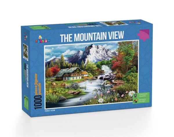 Perfect Places - The Mountain View 1000 Piece Jigsaw Puzzle - Funbox