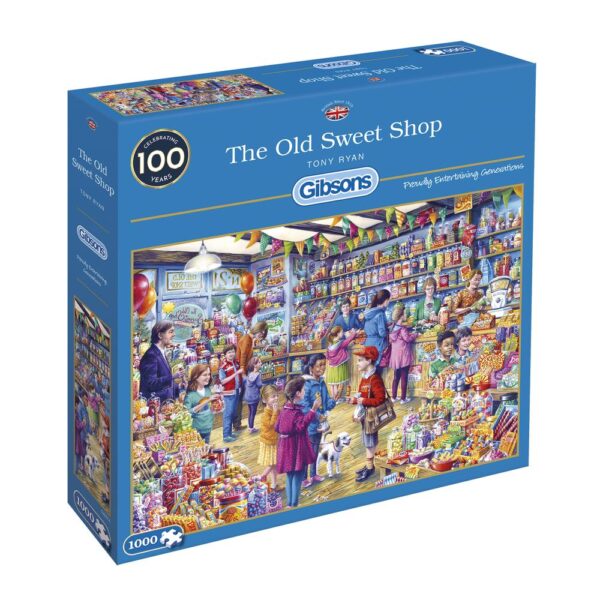 The Old Sweet Shop 1000 Piece Jigsaw Puzzle - Gibsons