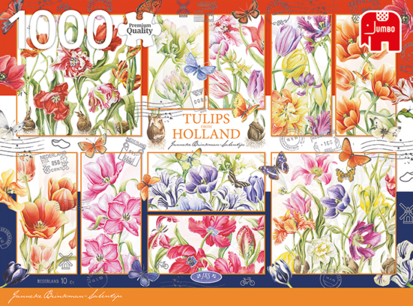 Tulips from Holland 1000 Piece Jigsaw Puzzle - Jumbo