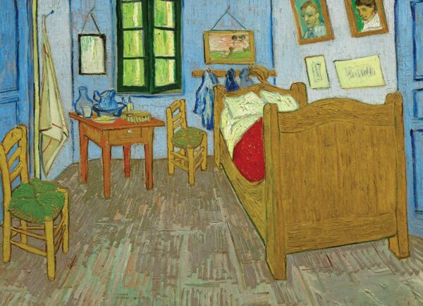 Van Gogh - Bedroom in Arles (Third Version) 1000 Piece Jigsaw Puzzle - Eurographics