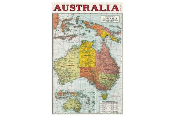 Vintage Puzzle - Mpa of Australia 500 Piece Jigsaw Puzzle - Cavallini & Co