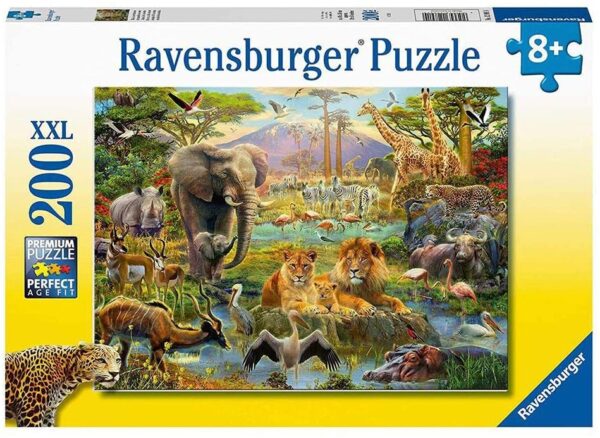 Animals of the Savanna 200 Piece Puzzle - Ravensburger