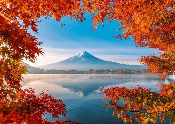 Autumn Splendour at Mount Fuji 1000 Piece Puzzle - Schmidt
