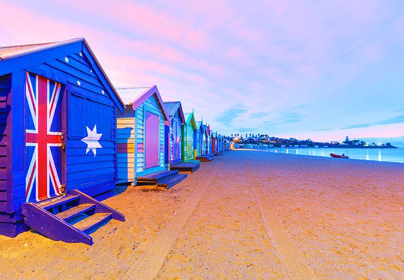 Brighton Beach Boxes Australia 1000 Piece Jigsaw Puzzle Puzzle Palace