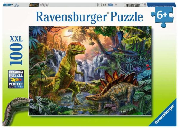 Dinosaur Oasis 100 Piece Jigsaw Puzzle - Ravensburger