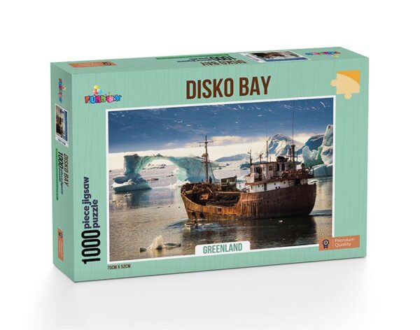Disko Bay Greenland 1000 Piece Jigsaw Puzzle - Funbox