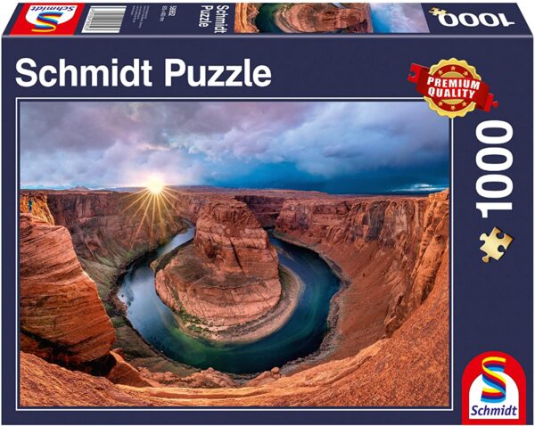 Glen Canyon, Horseshoe Bend 1000 Piece Puzzle - Schmidt