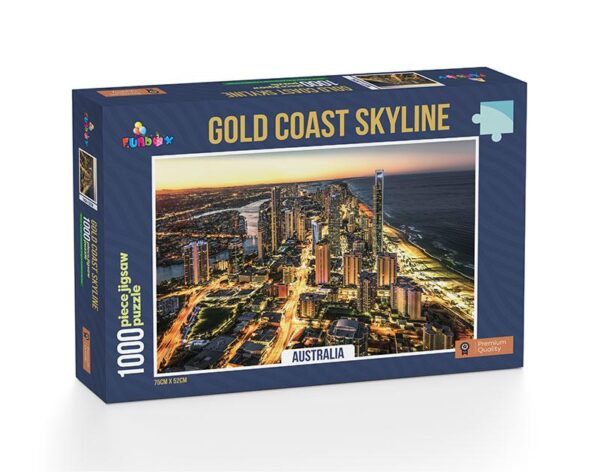 Gold Coast Skyline 1000 Piece Jigsaw Puzzle - Funbox