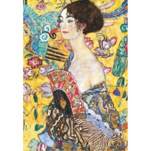 piatnik Klimt Lady with a fan 1000 Piece jigsaw puzzle