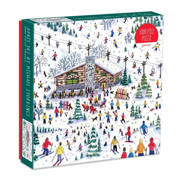 Michael Storrings - Aspres Ski 1000 Piece Jigsaw Puzzle - Galison