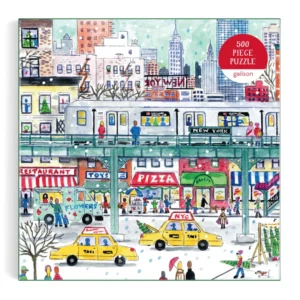 Galison - Michael Storrings - New York City Subway 500 Piece Puzzle