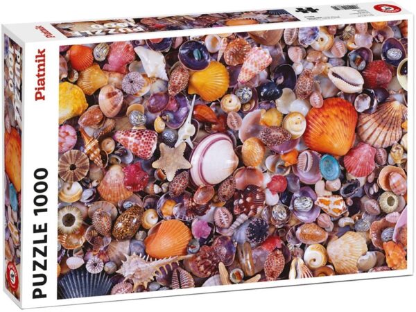 Seashells 1000 Piece Jigsaw Puzzle - Piatnik