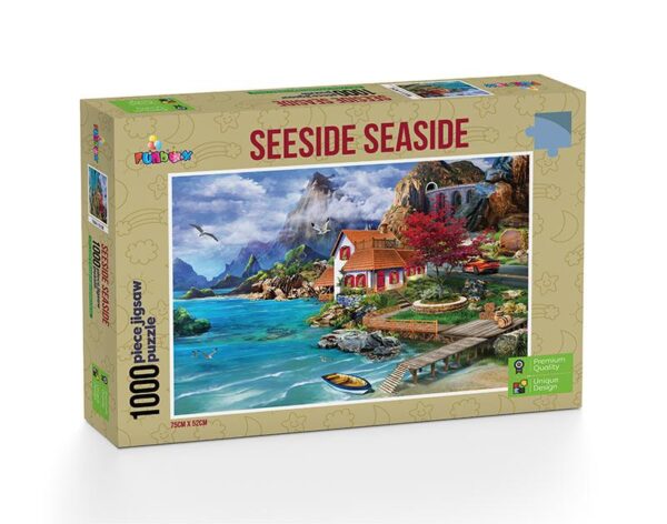 Seeside Seaside 1000 Piece Jigsaw Puzzle - Funbox