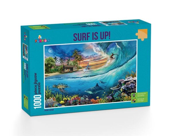 Surf is up 1000 Piece Jigsaw Puzzle - Funbox