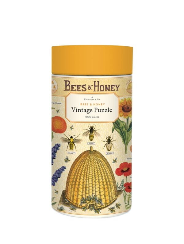 Vintage Puzzle - Bees & Honey 1000 Piece - Cavallini