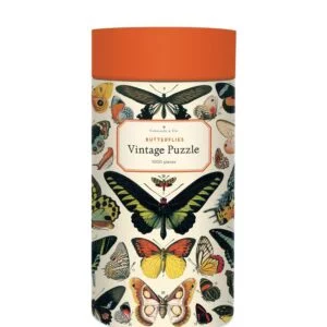 Vintage Puzzle - Butterflies 1000 Piece - Cavallini