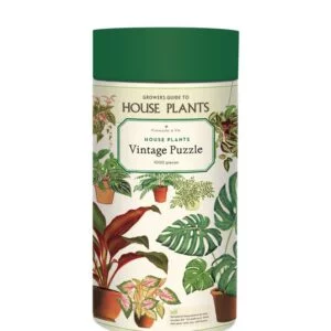 Vintage Puzzle - House Plants 1000 Piece - Cavallini