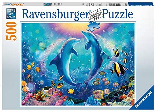 Dancing Dolphins 500 Piece Puzzle - Ravensburger
