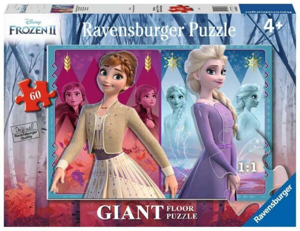 Frozen II - Devoted Sisters 60 Piece Giant Floor Puzzle - Ravensburger