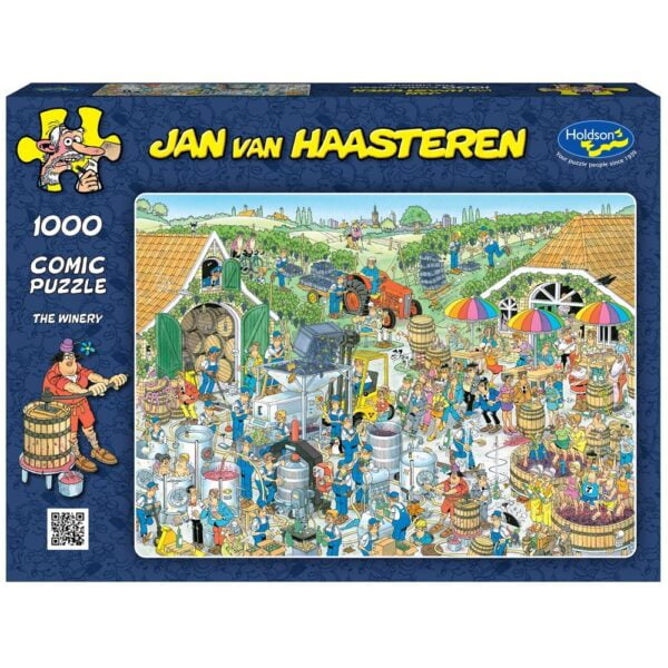 Jan Van Haasteren - The Winery 1000 Piece Puzzle - Holdson