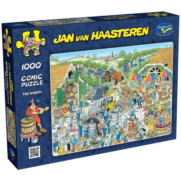 Jan Van Haasteren - The Winery 1000 Piece Puzzle - Holdson