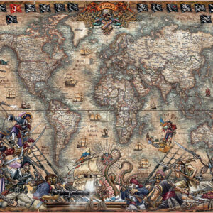 Pirates Map 2000 Piece Puzzle