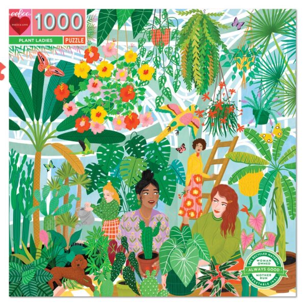 Plant Ladies 1000 Piece Puzzle - eeBoo